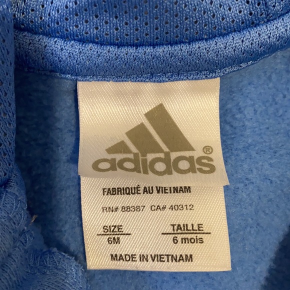 adidas Grey, Baby Blue & Black Sweatsuit - Picture 8 of 9